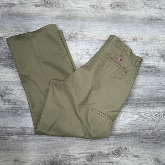Dickies Other - Dickies Double Knee Work Pants Olive Green Casual Carpenter Utility Trousers W32